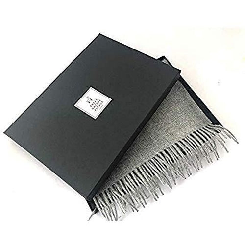 Natūralus 100% Jaunos Alpakos Šalikas - Pilka Spalva | Rankų Darbas